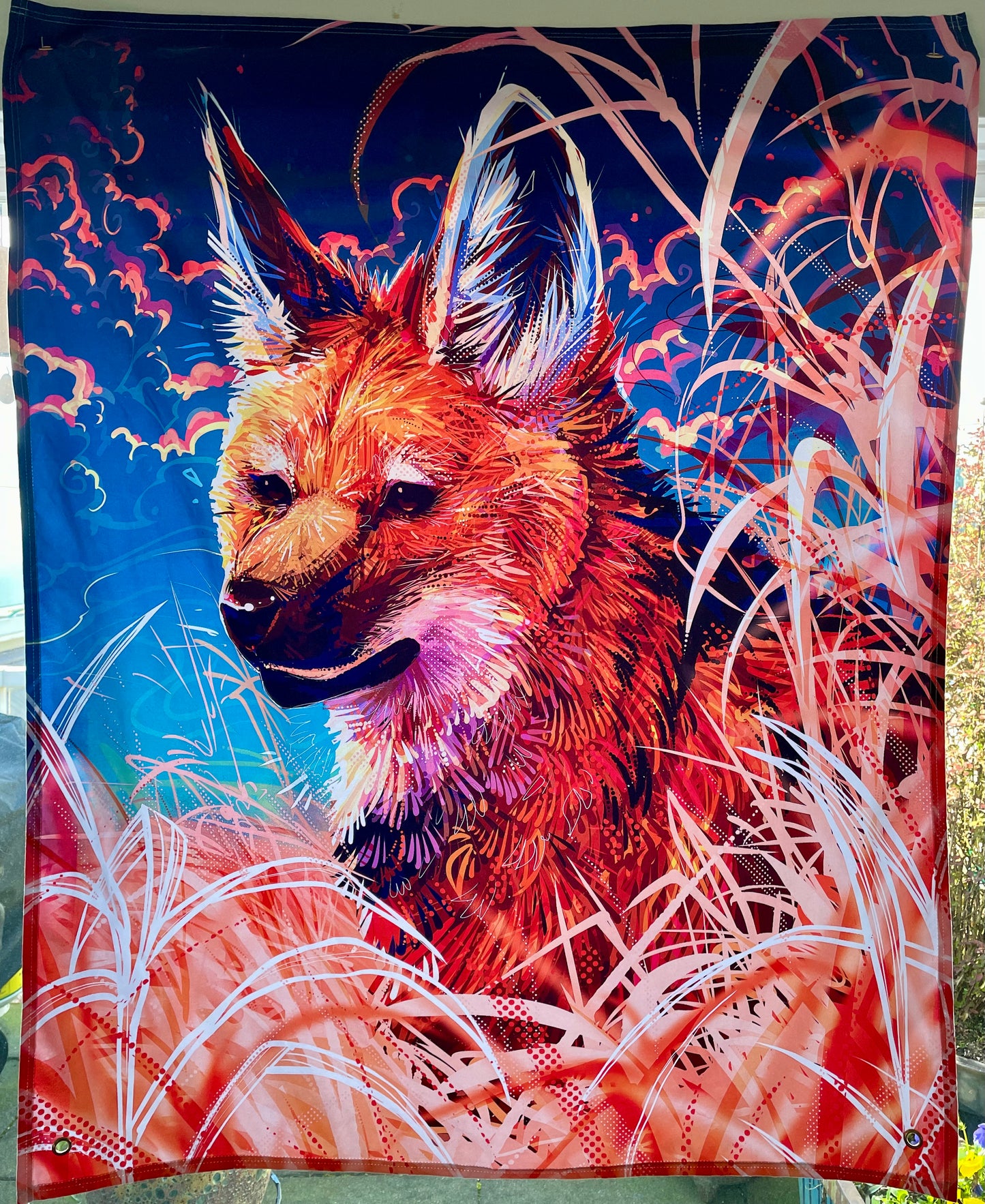 Maned Wolf Tapestry