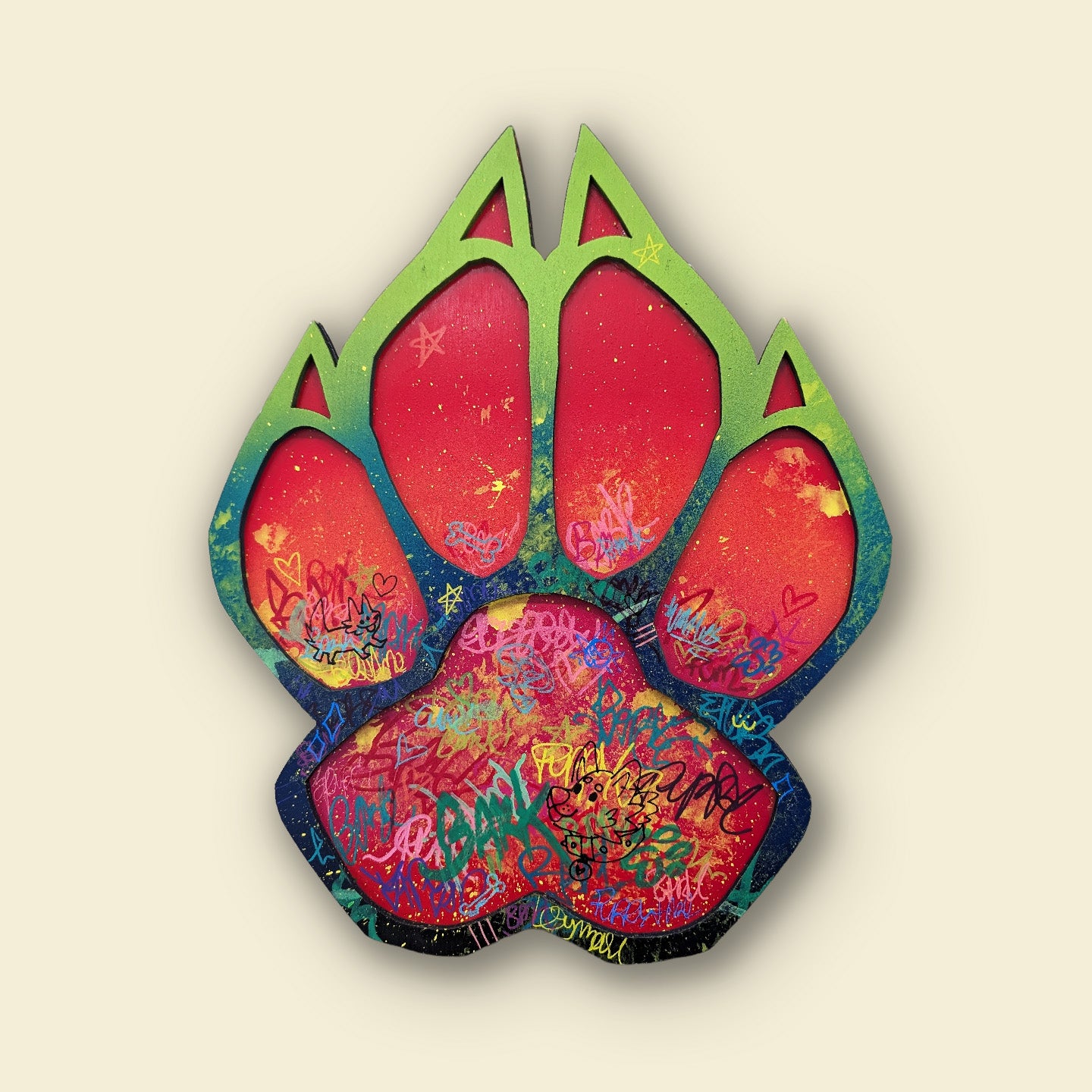 Graffiti Paw