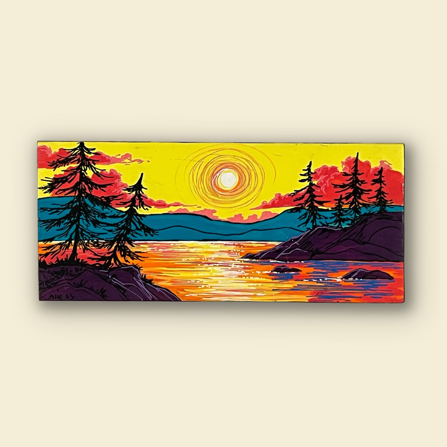 Sunset on the Lake