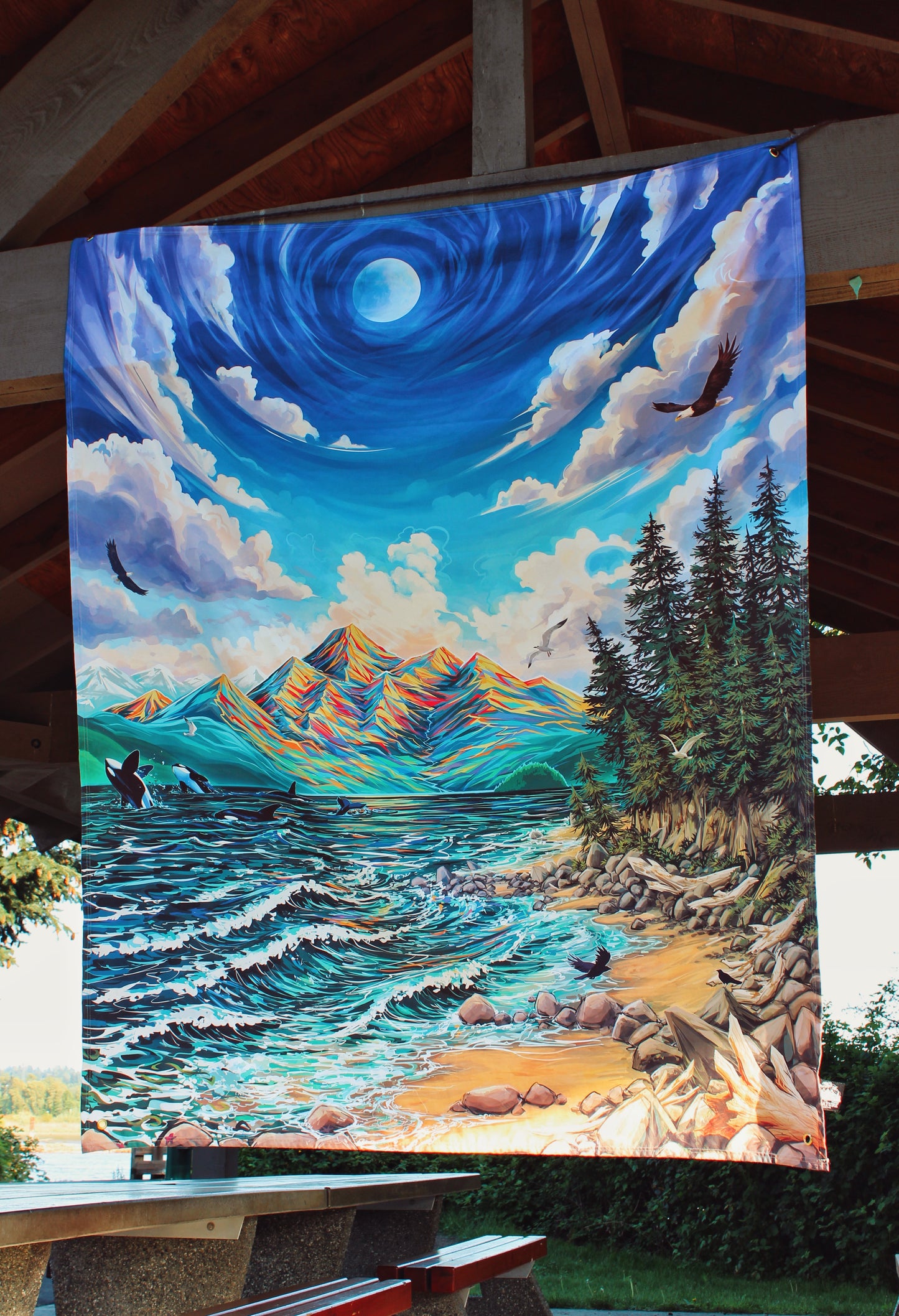 West Coast Wonders Tapestry