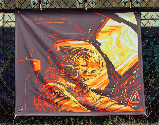 Space Boom Tapestry