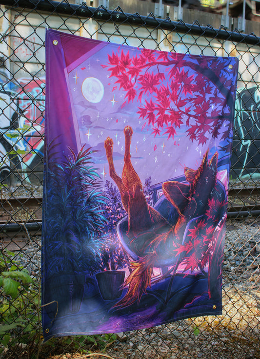 Moonbath Tapestry