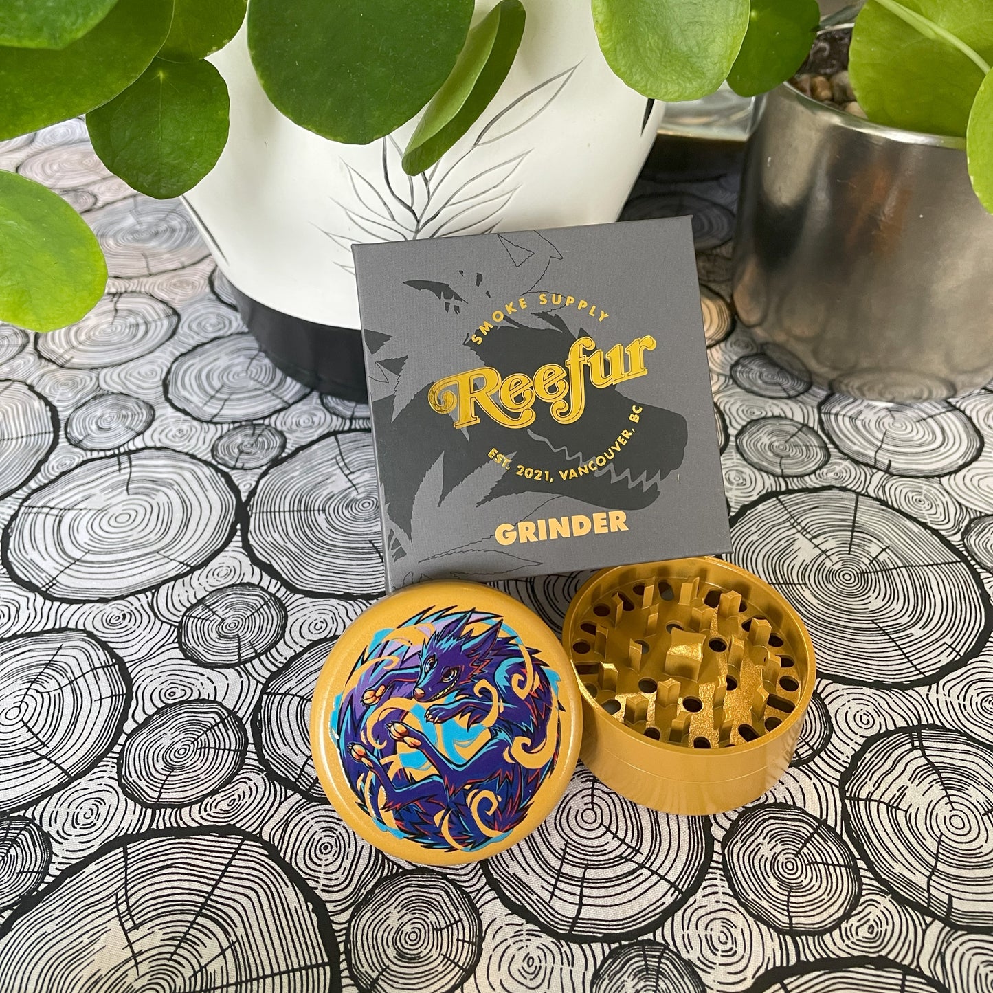 Faded Fox - Ceramic-Aluminum Grinder